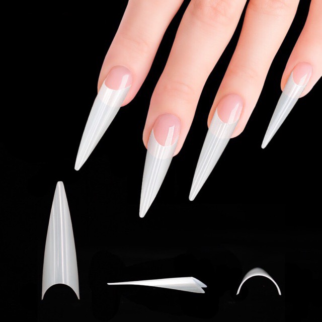Móng Nối Nhọn Dài ,Móng Tip Nhọn - Sugar Nails