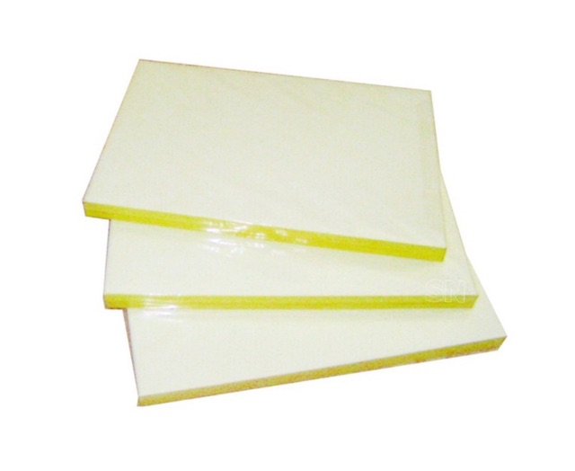 DECAL ĐẾ VÀNG A4