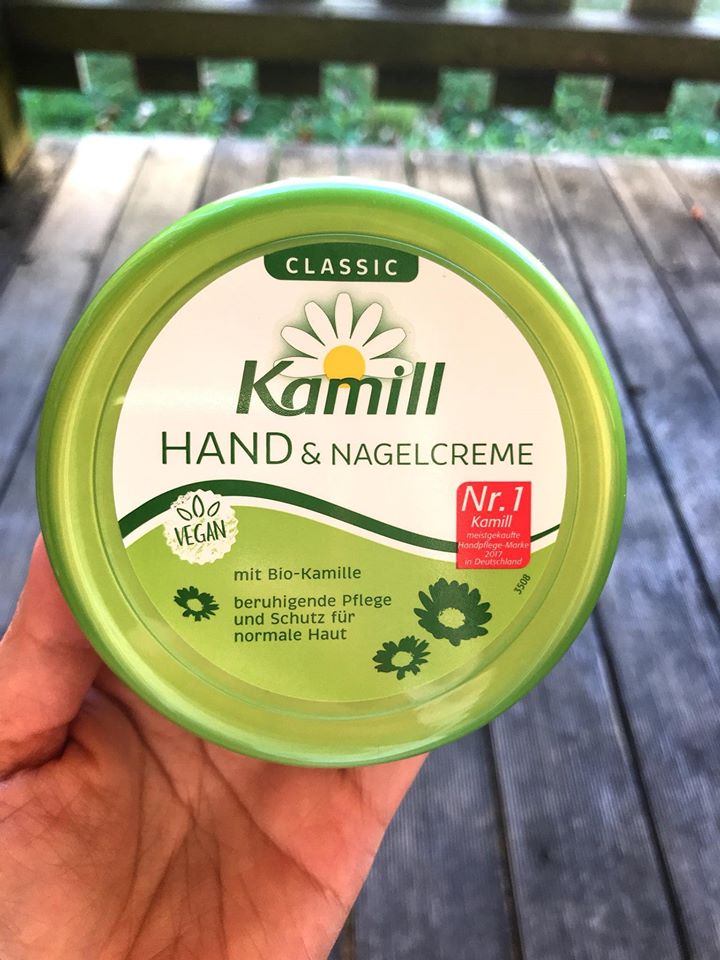 (Review) Hũ kem dưỡng tay/chân Kamill Đức
