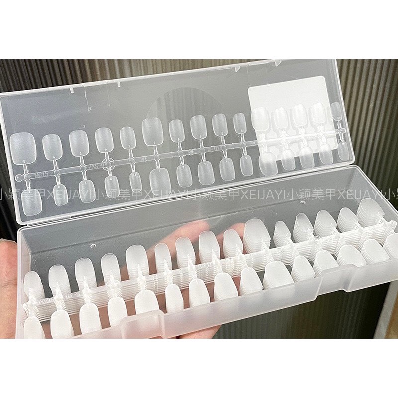 Móng úp phom thang, nhọn loại vỉ -  loại mỏng dẻo đủ size số