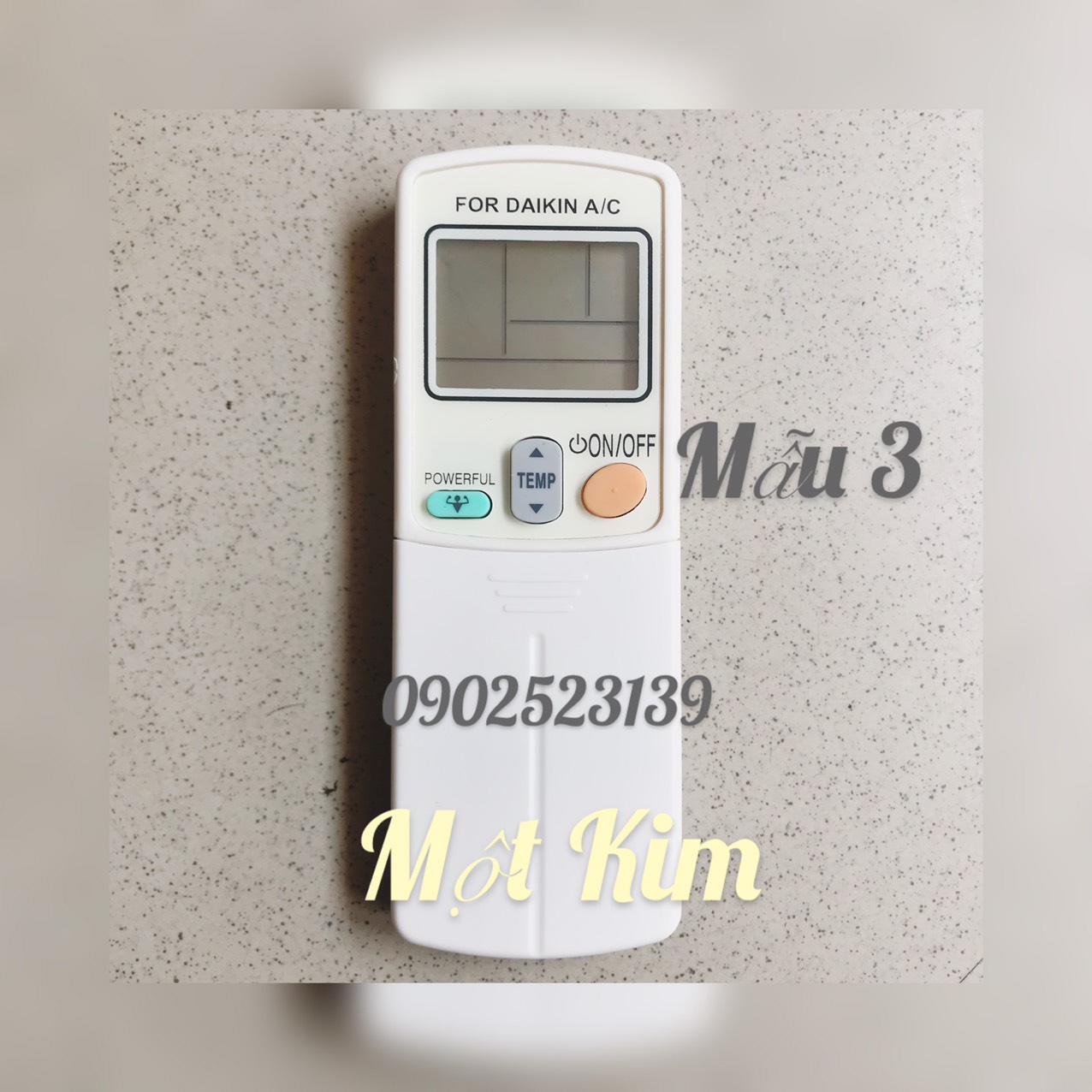 Remote, điều khiển, dùng cho máy lạnh Daikin