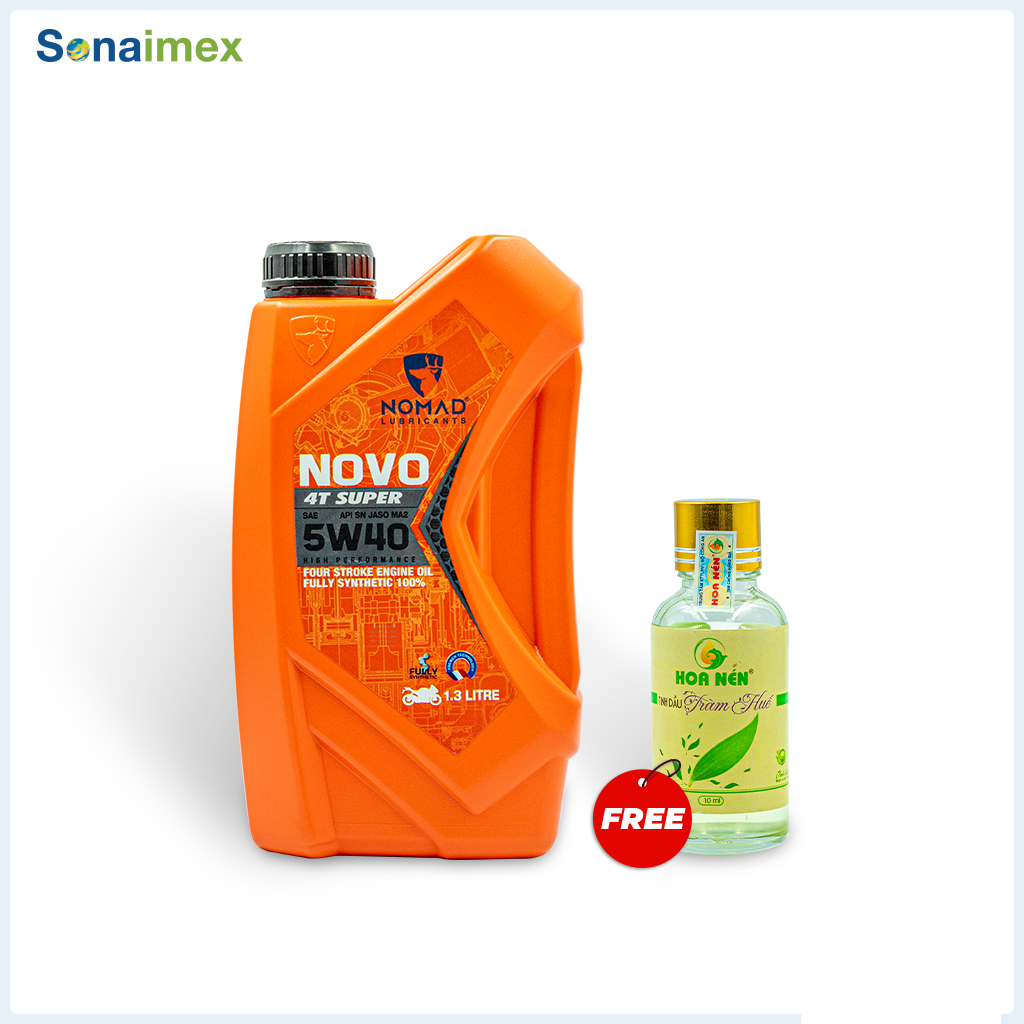 Nhớt satria fi, raider fi 1l3 - 1l4 nomad 5w40 full tổng hợp tặng 1 chai tinh dầu tràm huế - nhớt xe suzuki satria, raider r150, j115, gsx-s150, gsx-r150, csx 150 bandit