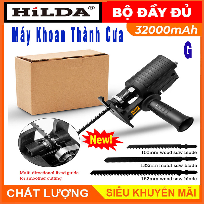 Bộ chuyển đổi máy khoan thành máy cưa gỗ cắt nhựa cầm tay - đầu chuyển đổi khoan thành cưa tiện dụng.