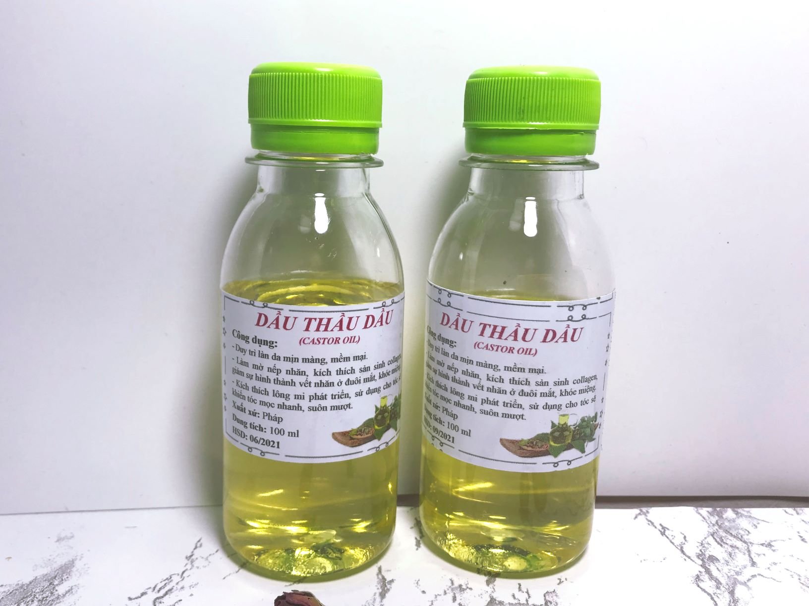 [HCM]Dầu thầu dầu 50ml castor oil