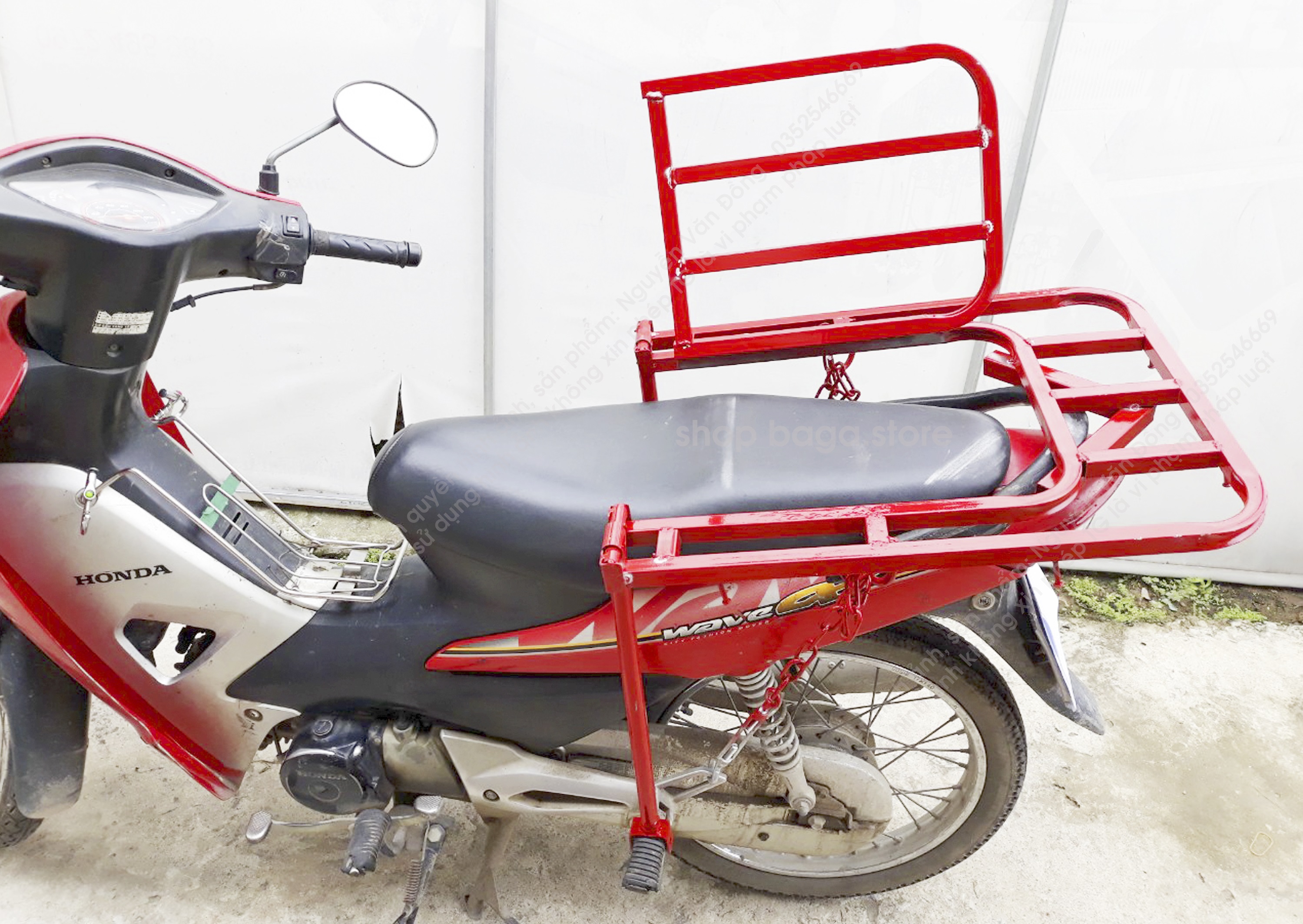 Giá chở hàng xe máy