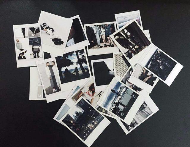Ảnh card polaroid có ép lụa đặt theo yêu cầu 5 ảnh