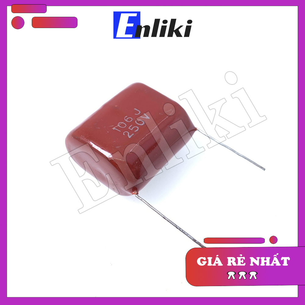 Tụ 10uF CBB 106J 250V 31mm
