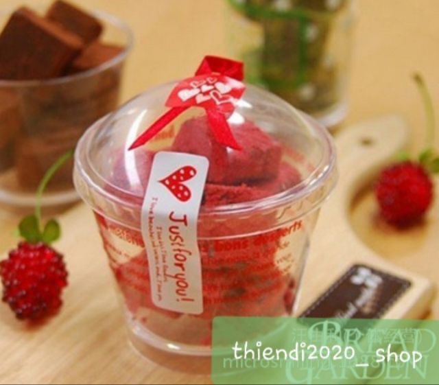 TEM01-Tem giấy chữ (Just for you) 5.5x1.5cm (1set:24c)