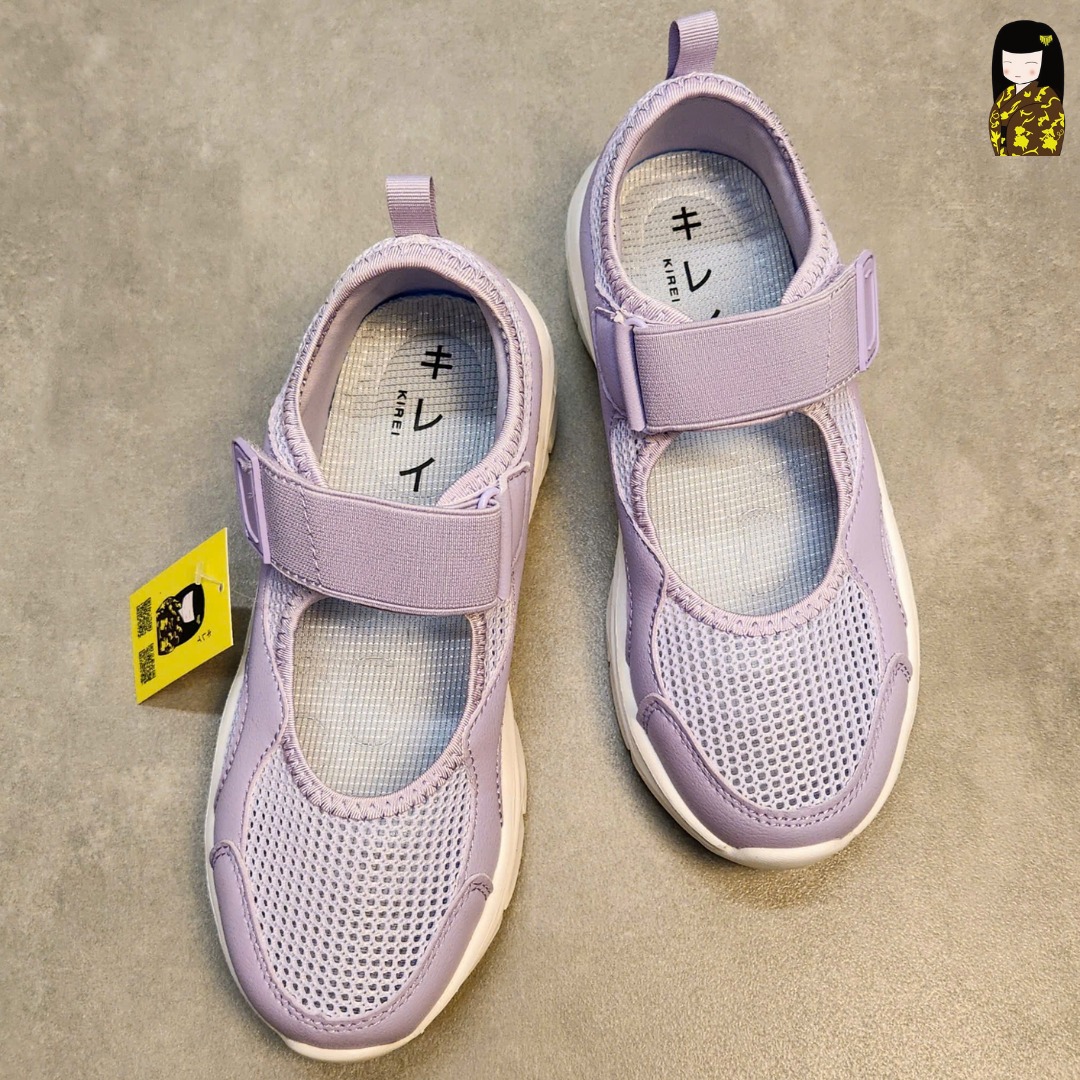 Giày Thể Thao Nữ Kirei Nintai Walk Sneakers BG10 Thoáng Khí