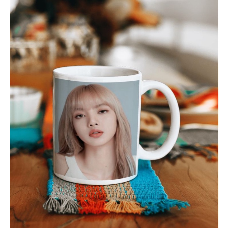 Cốc sứ cao cấp Lisa Blackpink nhiều mẫu cực đẹp