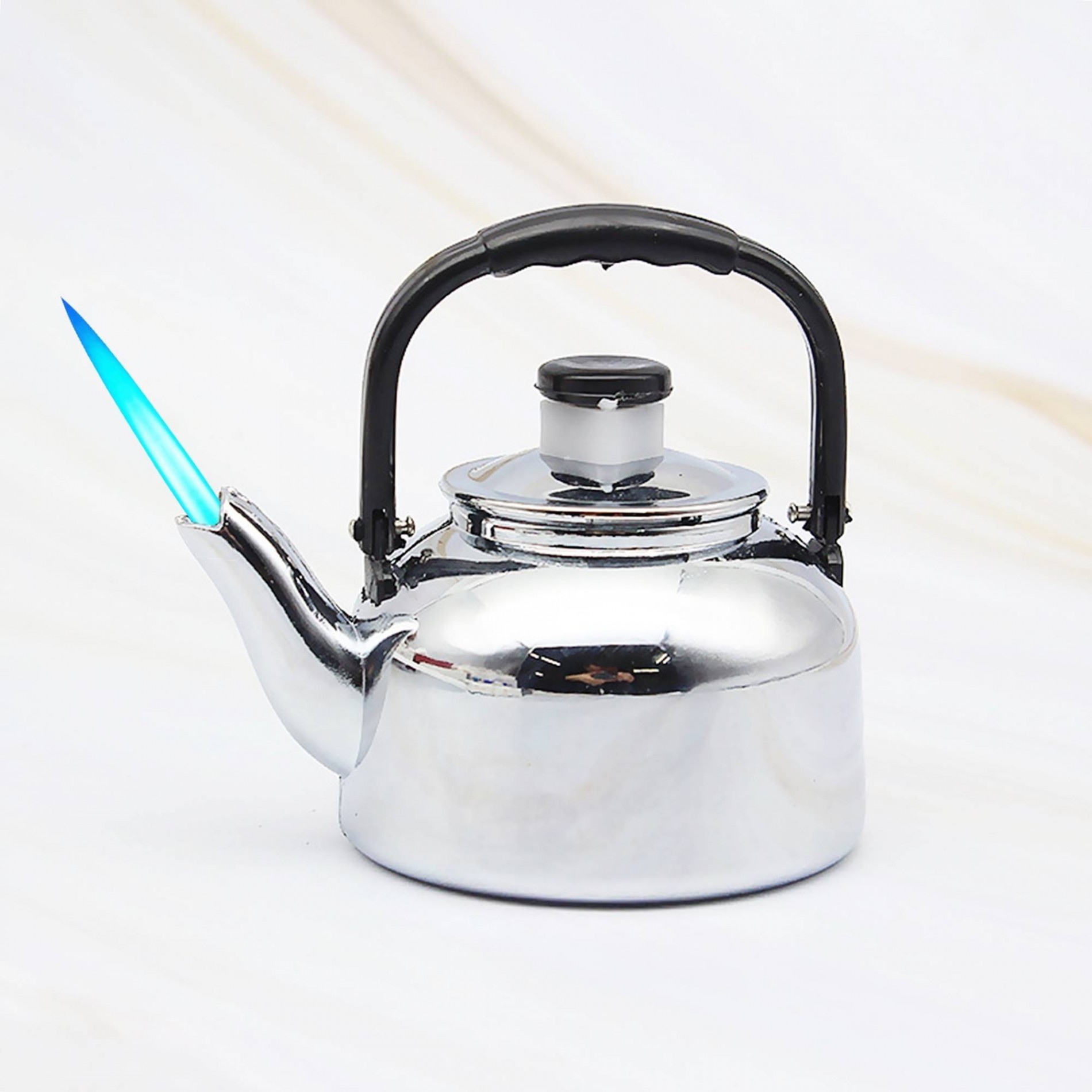 BẬT LỬA HÌNH ẤM NƯỚC LỬA KHÈ XÀI GAS