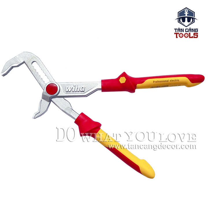 Kìm Mỏ Quạ Cách Điện 1000V 250 mm Wiha 37450