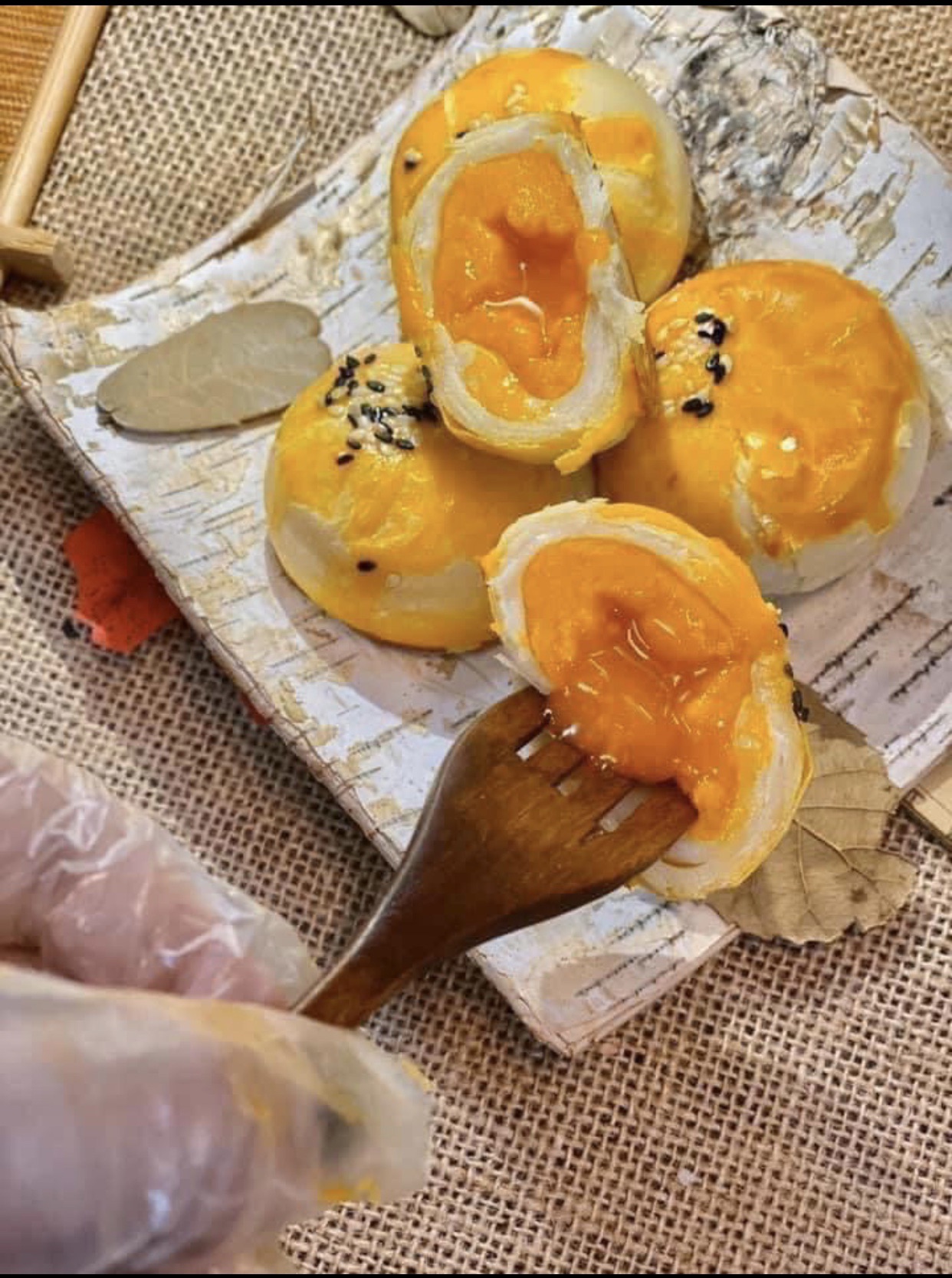 Bánh trứng chảy Liuxinxu