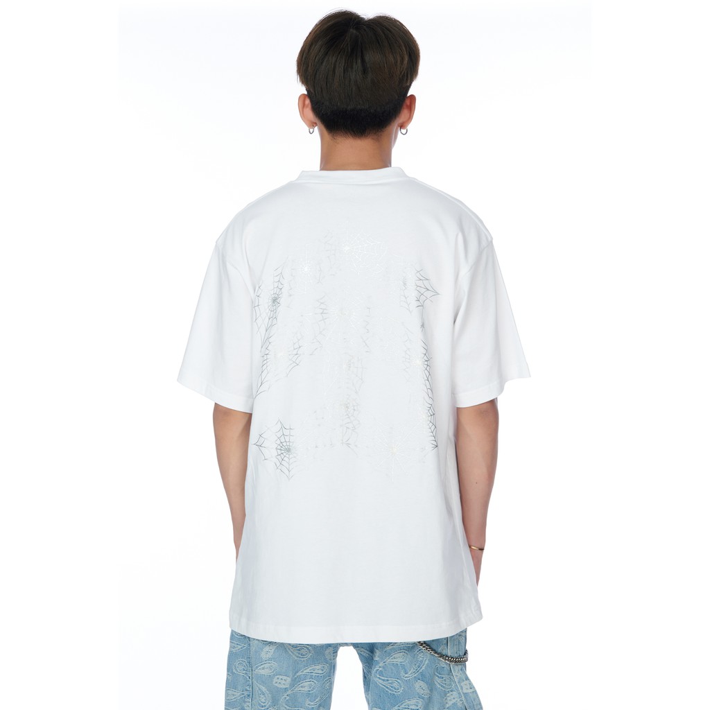 5THEWAY® /spider web/ NEW TEE™ in WHITE aka Áo Thun Trắng
