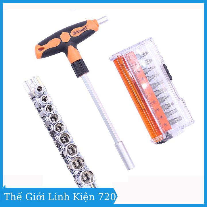 Bộ dụng cụ Asaki AK-6357 21PSC