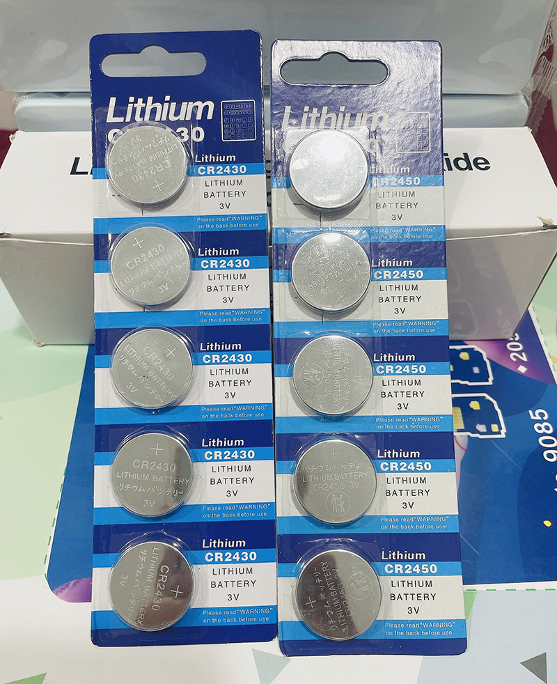 Pin Dẹp Lithium CR2330 CR2430 CR2450