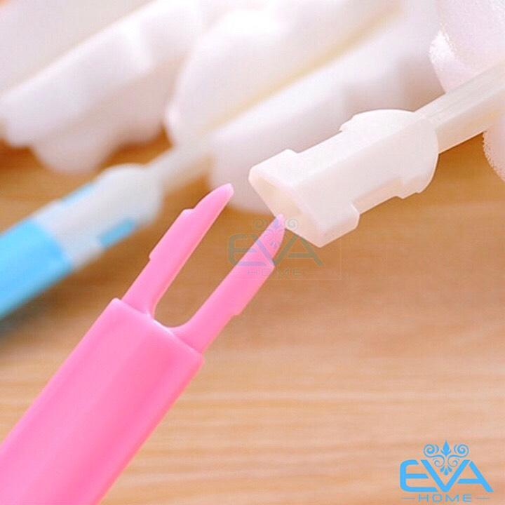 [HCM]Combo 3 Dụng Cụ Rửa Ly Tách Và Bình Nước Bọt Biển Tháo Ráp