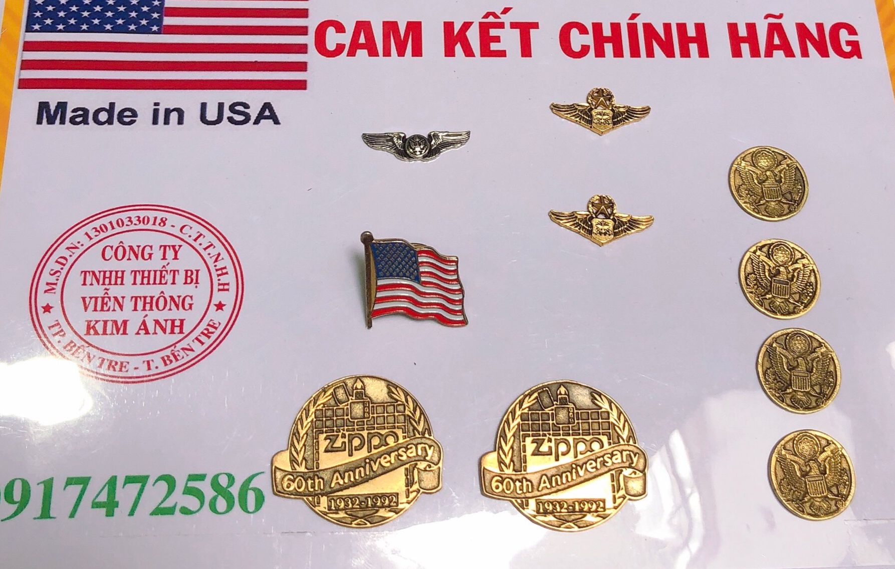 MIẾNG DÁN EBLEM ZIPPO CÁC CHỦ ĐỀ, Hàng Zin Mỹ