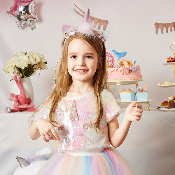 Nơi bán Váy công chúa bé gái 👗 Váy kỳ lân 👗 siêu xinh cho bé (nhập mimi5 giảm 5k)