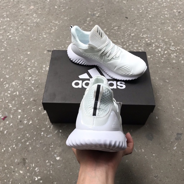 Giày Sneaker ALPHA Trắng - Giày Thể Thao ALPHA Trắng Nam Nữ