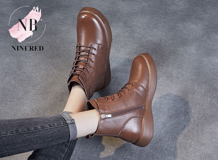 Giày Bốt Boot Martin Cổ Thấp Thu Đông Hàn Quốc Thời Trang 2023