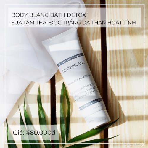 [HCM]Tắm thải độc detox blanc