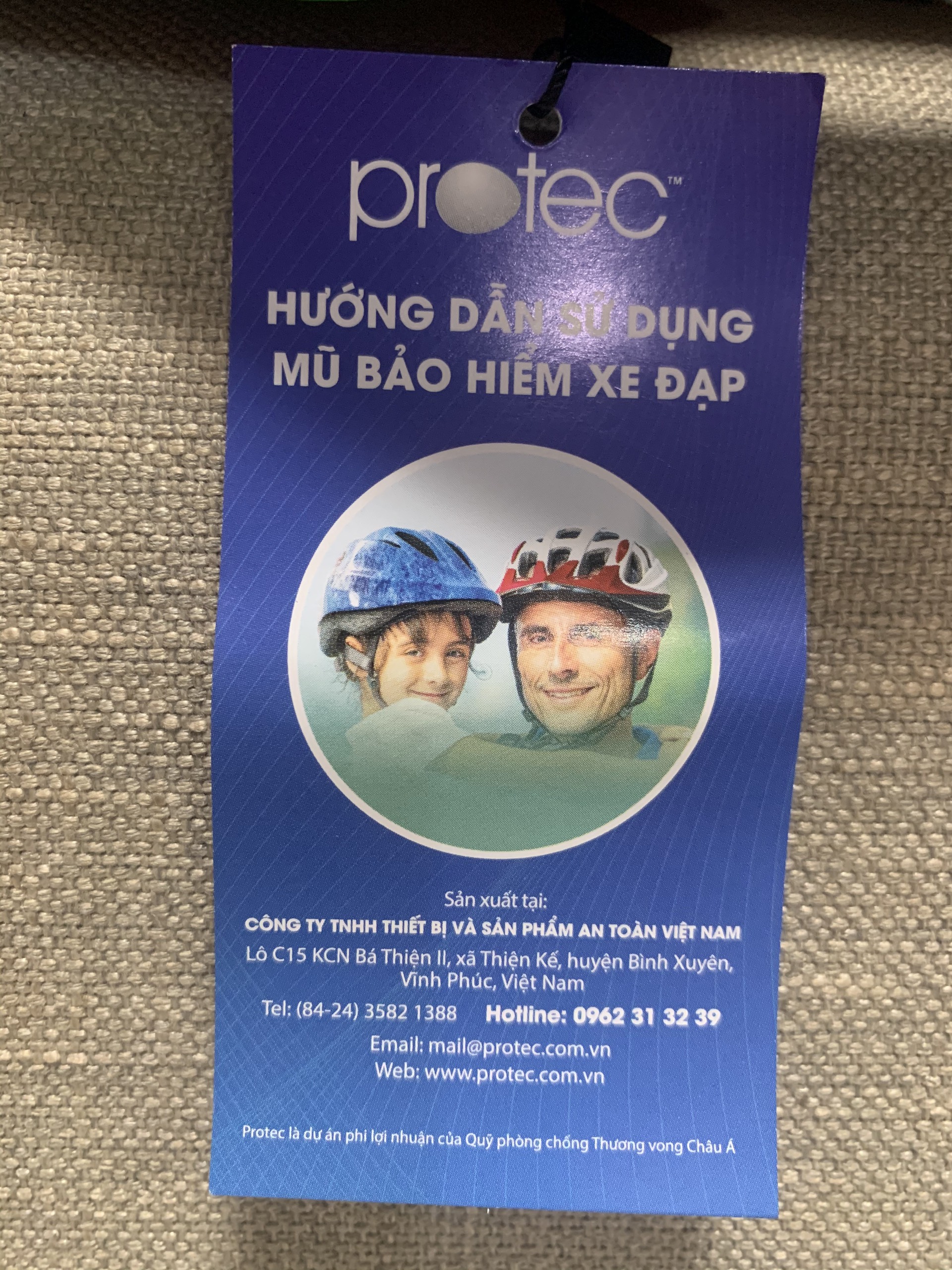Mũ Bảo Hiểm quà tặng Milo