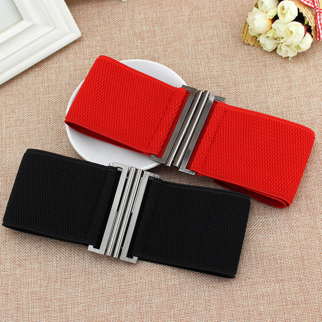Thắt lưng nữ bản to 6cm phụ kiên dễ phôi đồ