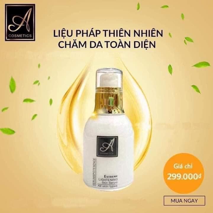 Combo Kem Face Pháp A Cosmetics + Serum Huyết Thanh Spot A  Mỹ Phẩm Phương Anh
