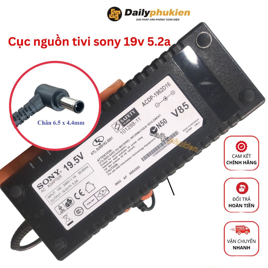 Bộ đổi nguồn màn hình tivi Sony 40 inch KDL-40R550C 19.5v