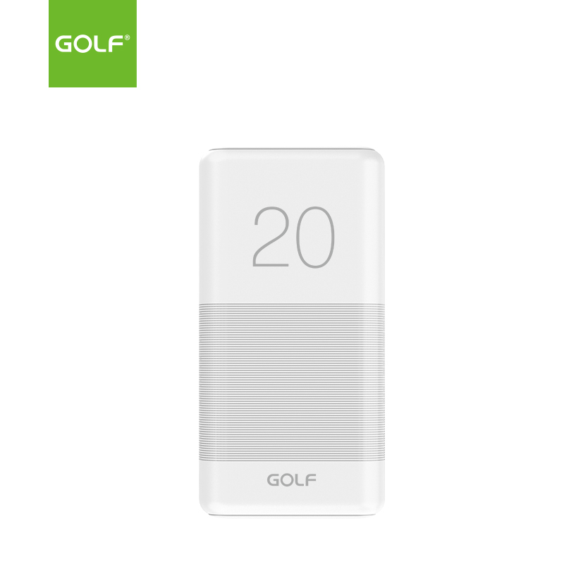 Pin sạc dự phòng 20000mAh Golf CANDY G81 2 cổng sạc USB