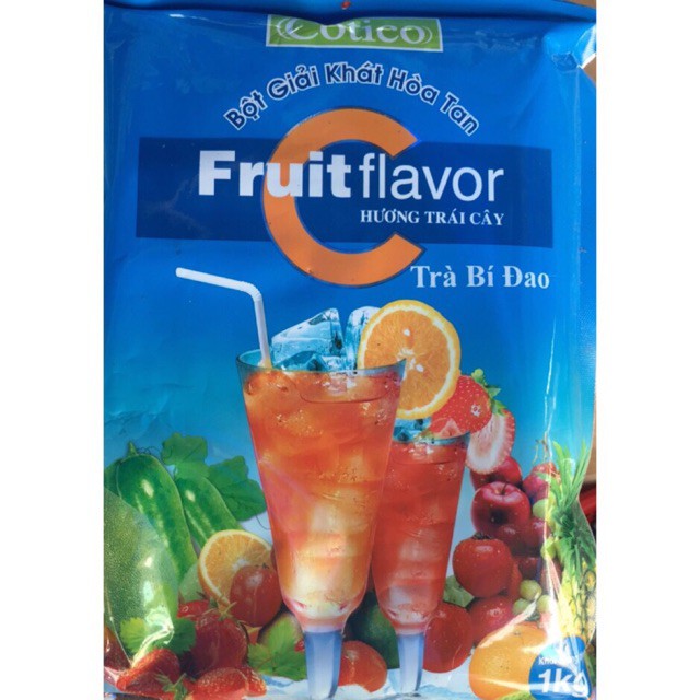 Bột Vị Pha Trà Hiệu Cotico  Vị Trà Bí Đao Gói 1kg