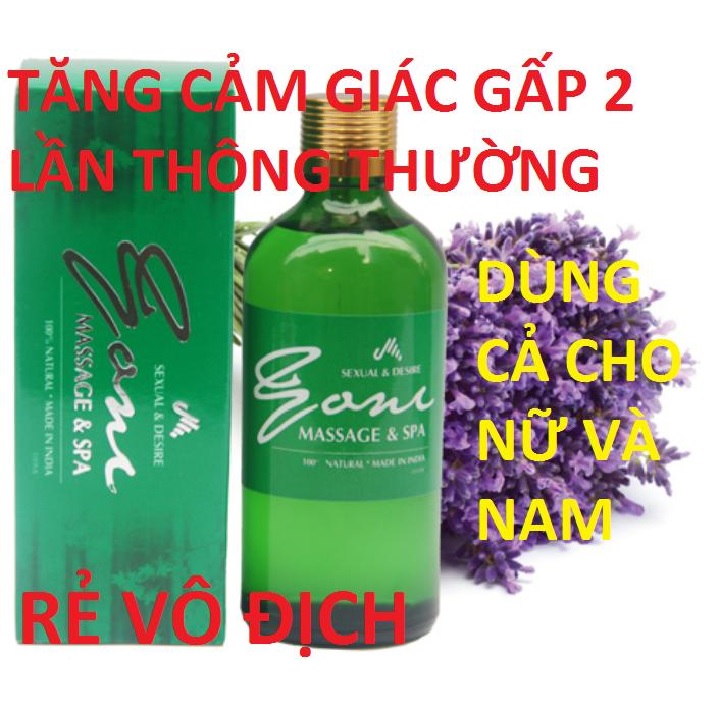 Tinh Dầu Massage Yoni Body Nam Nữ Spa Giúp Cặp đôi có thời gian thư giản