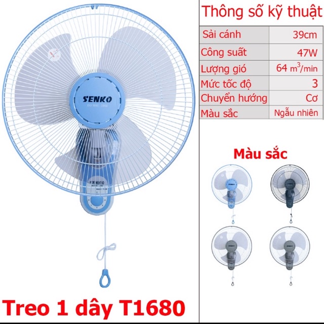 Quạt Treo 1 Dây SENKO T1680 (F20)