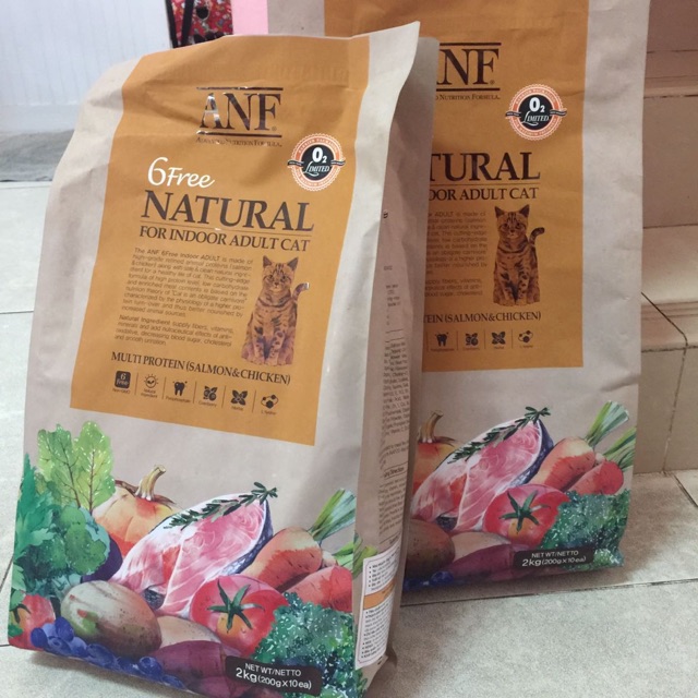 [HCM]2kg ANf thức ăn organic nhập khẩu Hàn Quốc cho mèo trưởng thành chất lượng đảm bảo an toàn đến sức khỏe người sử dụng cam kết hàng đúng mô tả