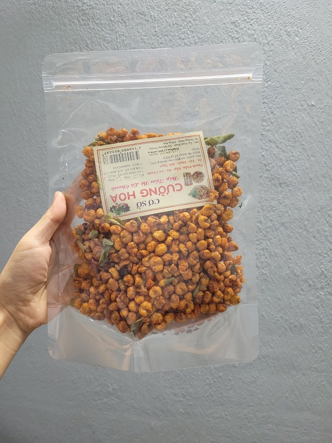 Bắp/Ngô Sấy Khô Bò Lá Chanh