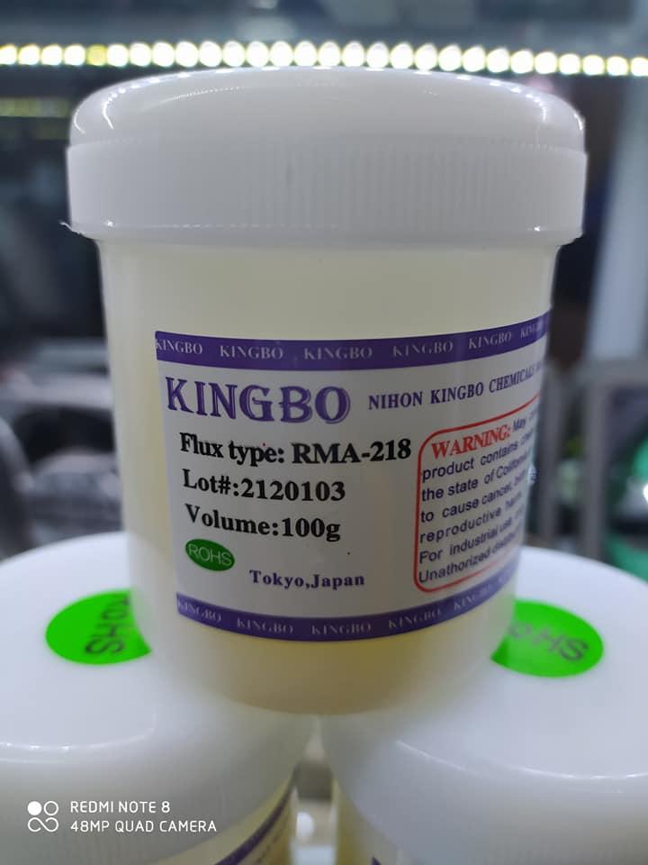 Mỡ hàn kingbo rma-218 made in japan hộp 100g