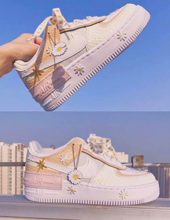 TẶNG TẤT Giày thể thao Sneaker shadow Hoa Cúc Đế cao Phiên bản G DRAGON giá rẻ