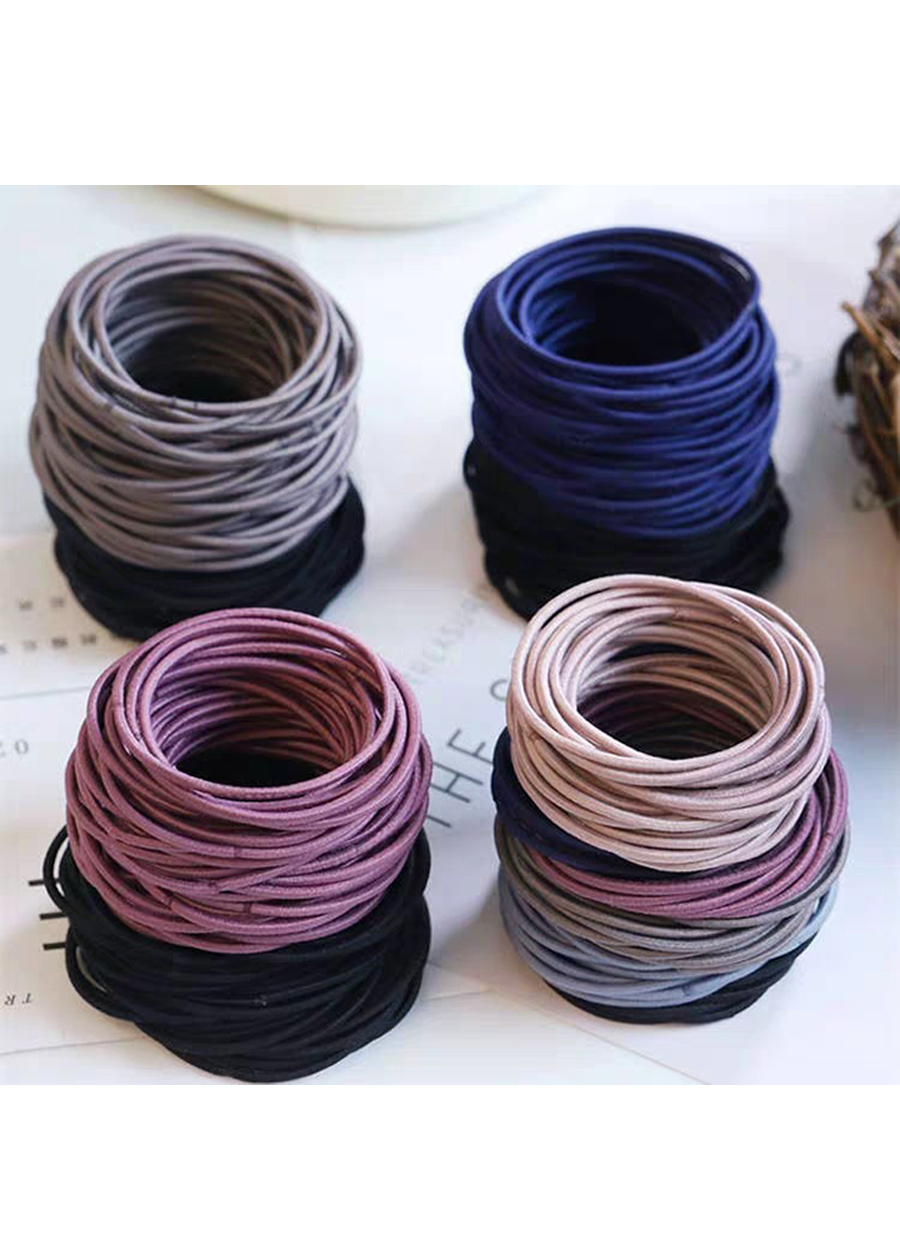 [HCM] COMBO 100 DÂY THUN CỘT TÓC NHIỀU MÀU