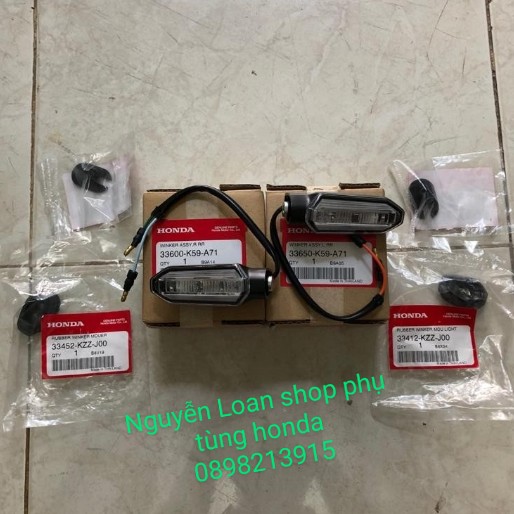 ĐÈN XI NHAN SAU VARIO , CLICK ZIN CHÍNH HÃNG HONDA THÁI LAN