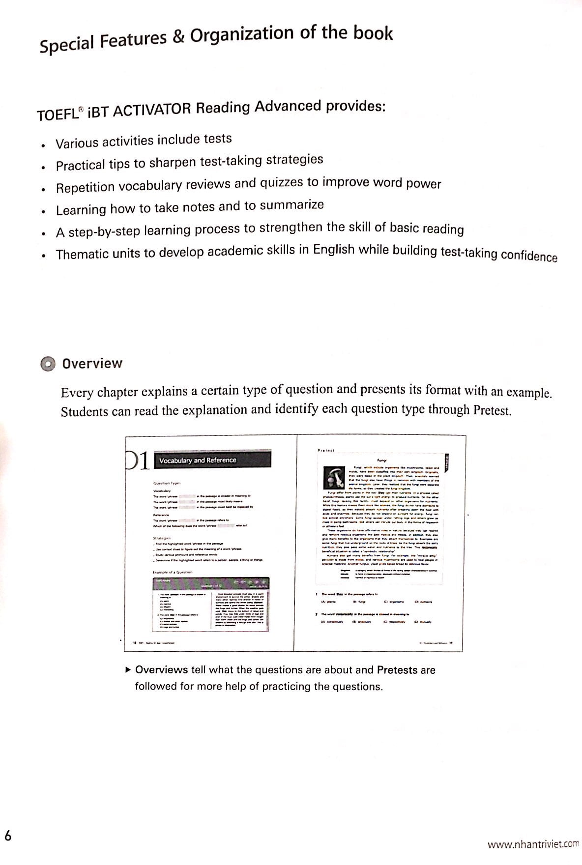 Sách Fahasa - TOEFL iBT Activator Reading (Tập 3) - Advanced
