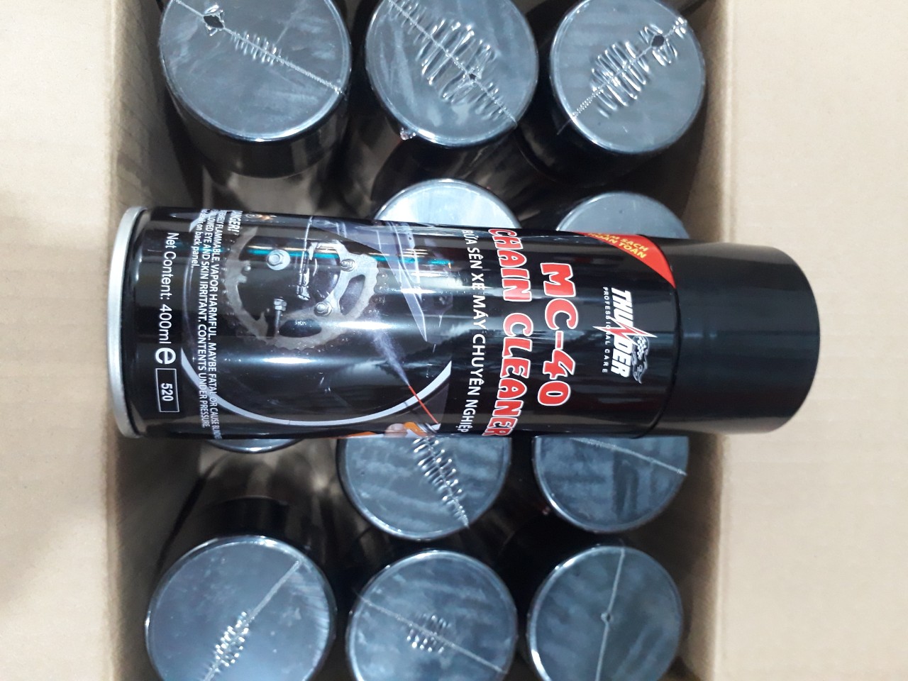 RỬA SÊN- VỆ SINH SÊN THUNDER-CHAIN CLEANER-MC-40 400ML