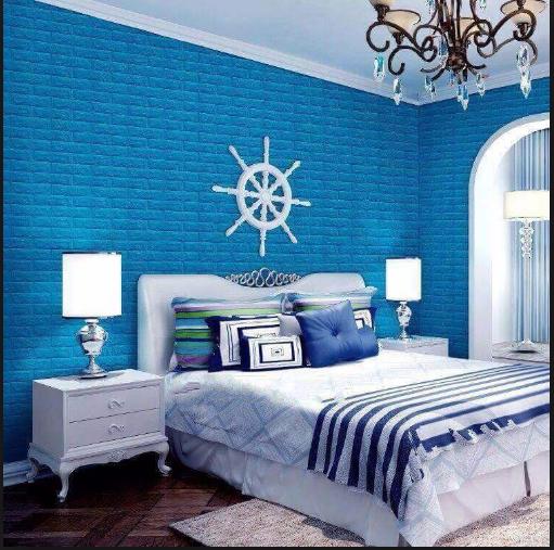 Combo 20 Miếng xốp ( loại đẹp) dán tường cách âm ,cách nhiệt 3D (70 x77cm)dodiengiasi