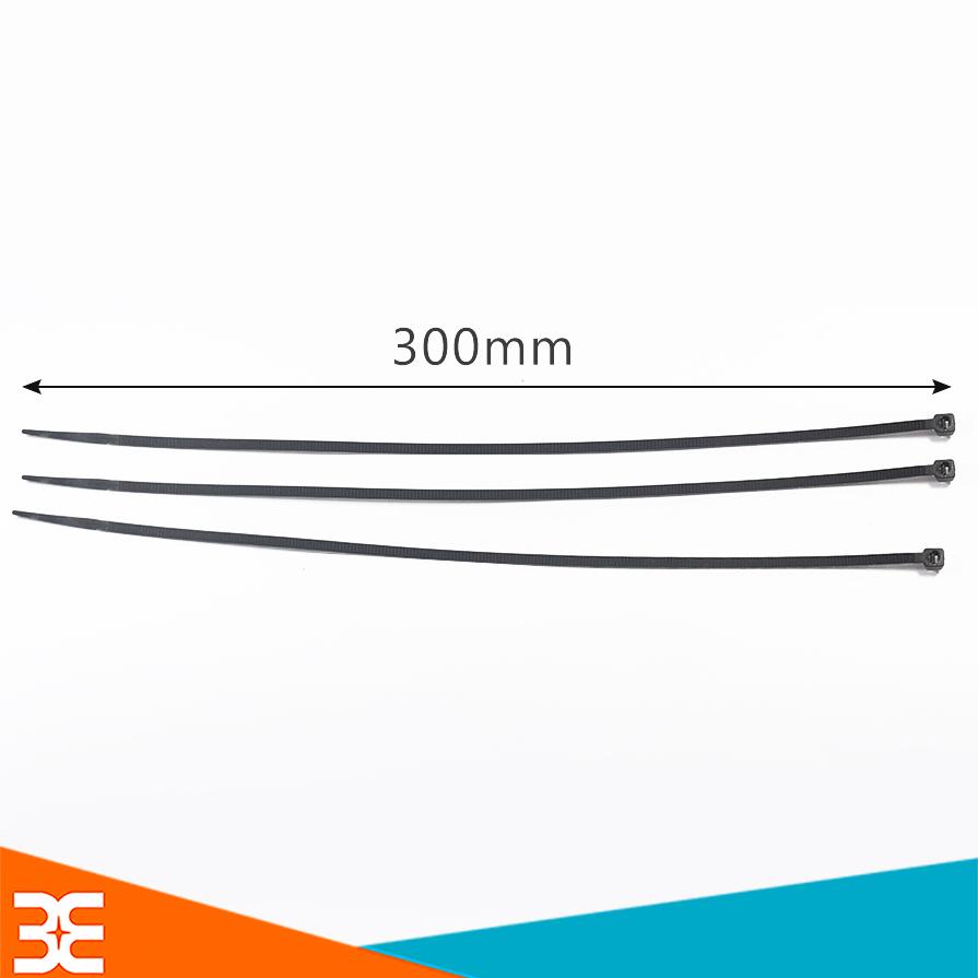 Gói 250 Dây Thít 5x300mm - Đen