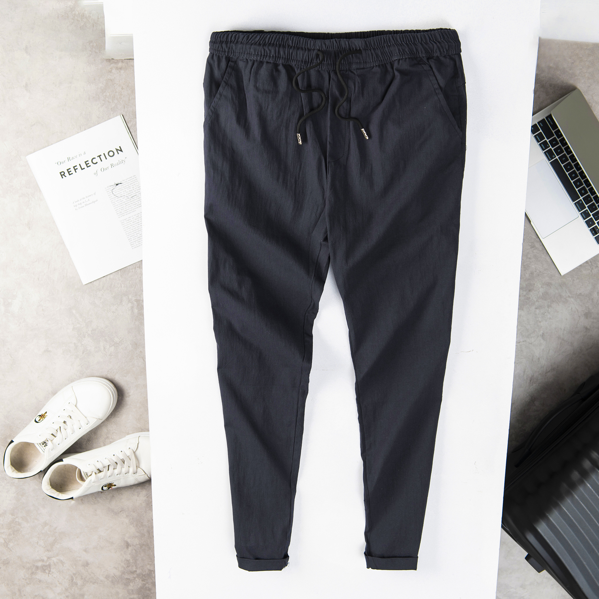 (Mua 2 tặng 1 sịp đùi) Quần jogger Nam Tenito chất đũi mẫu mới (Hàng Xuất)