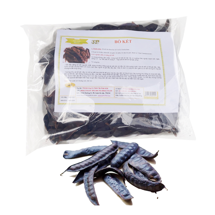Quả bồ kết khô 500g , trái bồ kết khô - tấn phát