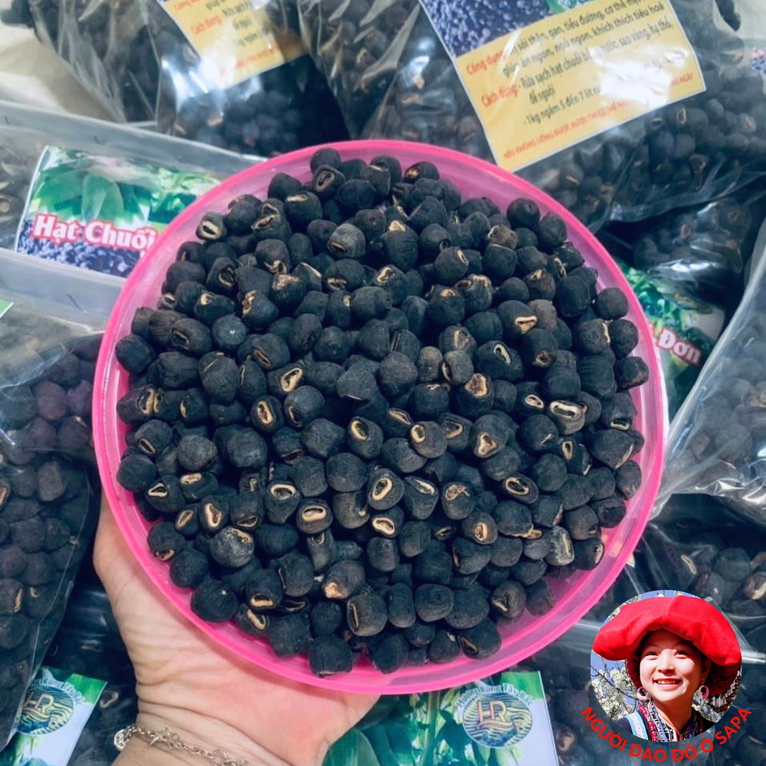 Hạt Chuối hột rừng cô đơn ngâm rượu loại 1. Chuối chân voi, hột lớn, mồ côi giúp đánh bay sỏi thận, tốt cho tiểu đường