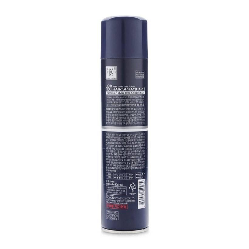 Gôm xịt tạo kiểu tóc Mugens Hàn Quốc 300ml- Chai đen
