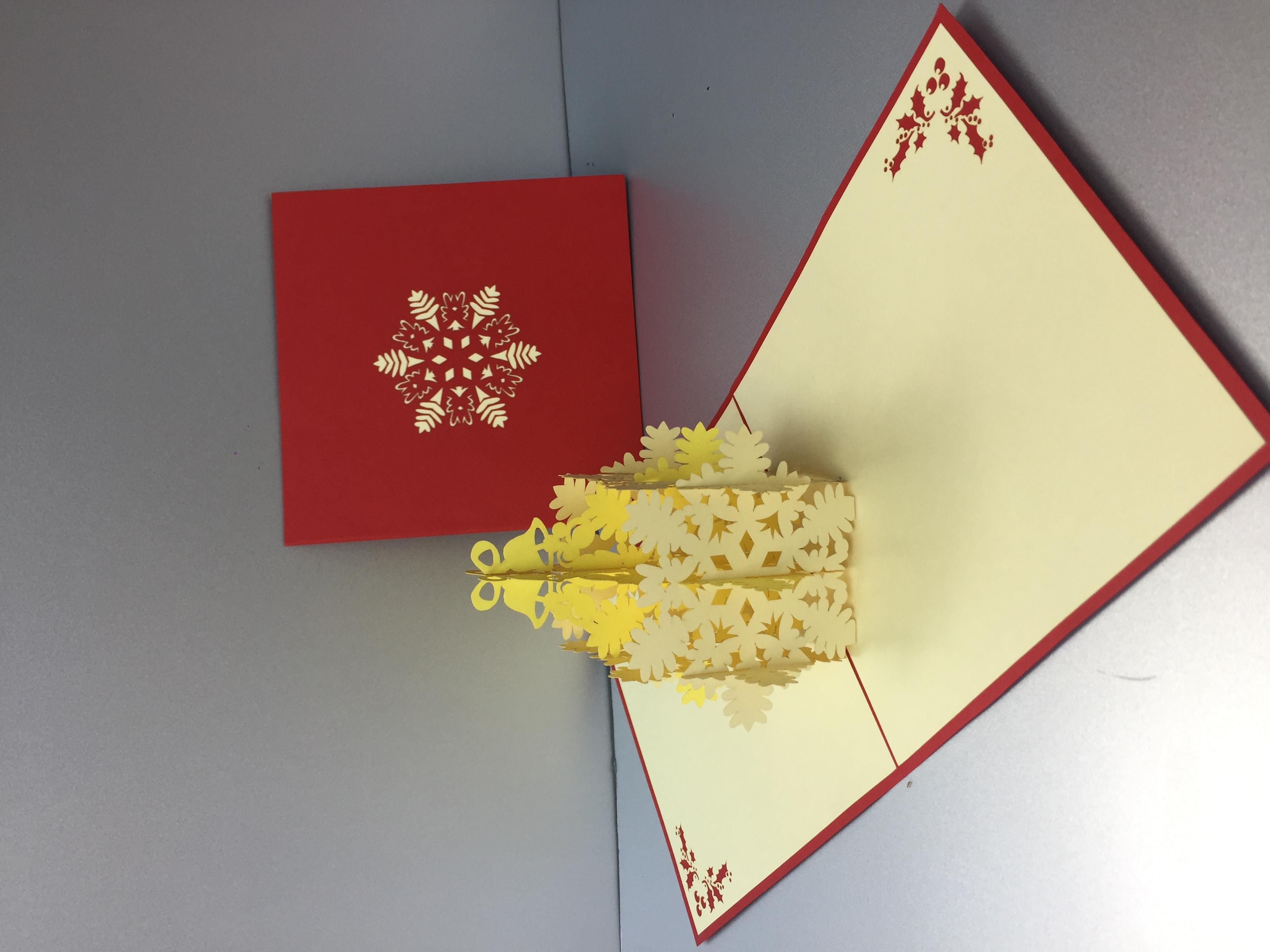 Snowflakes 2 - Noel - 3D Card