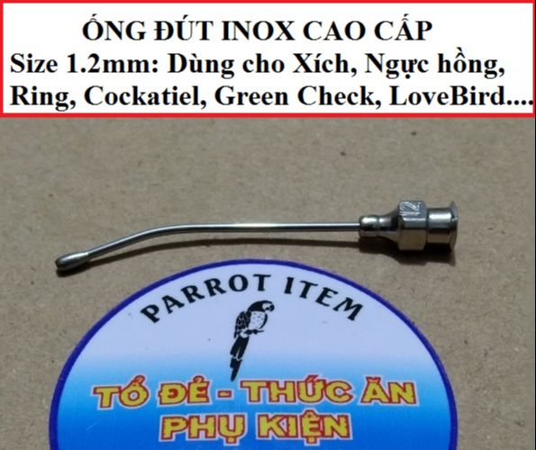 ỐNG ĐÚT VẸT NON (INOX CAO CẤP NHẬP KHẨU)